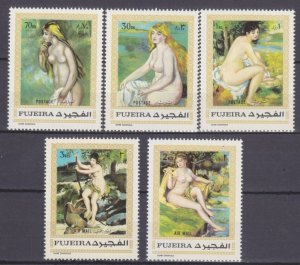 1970 Fujairah 648-652 Artist / Augusto Renoir 6,50 €