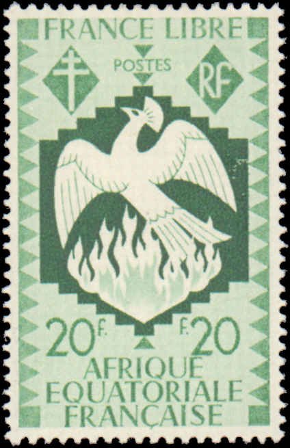 French Equatorial Africa #142-151, 153-155, Incomplete Set(13), W/O 152, 1941...