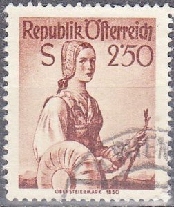 austria  scott no 549 used