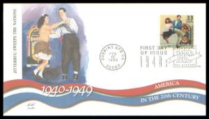 #3186g Jitterbug Fleetwood FDC