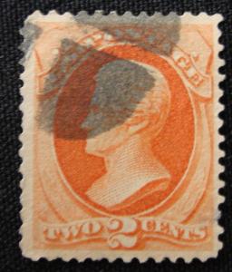 US #183 Used Single SCV $3.25