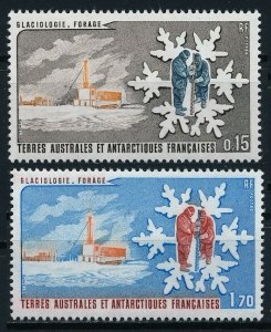 1984 French Antarctic Territory 182-183 Landscape