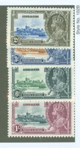 Gibraltar #100-103 Unused Single (Complete Set)