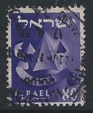 Israel  Scott # 111  used  single