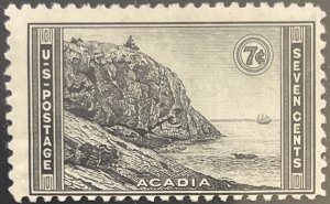 Scott #746 1934 7¢ National Parks Acadia MNH OG