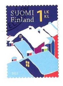 Finland Postage Stamp - 2011 - Christmas- SG 2082 Pre-cancelled # 1682