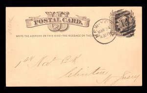 US STAMPS # UX4 POSTAL CARD USED CV $350 LOT #9180-1