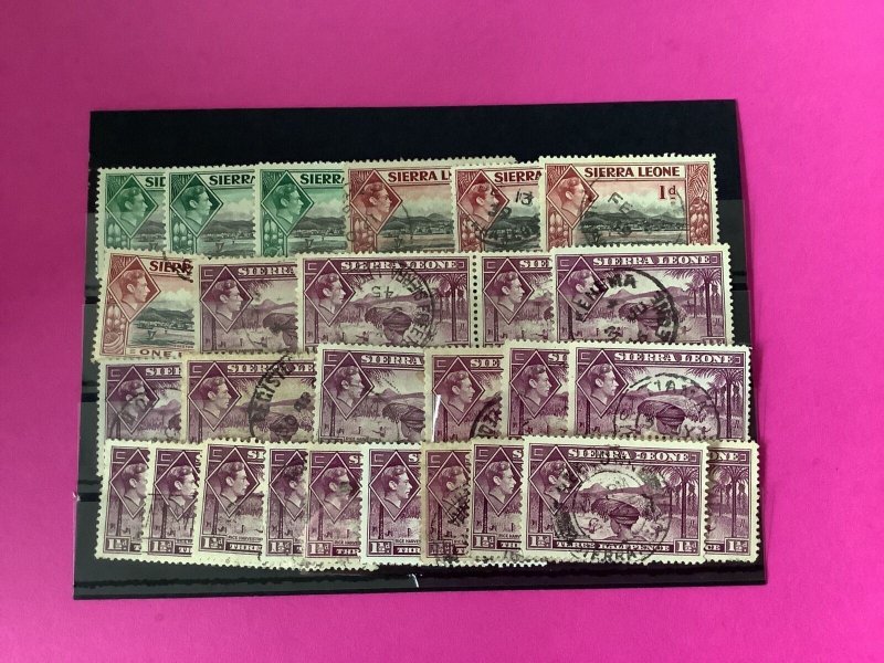 Sierra Leone Mixed Stamps R40573 