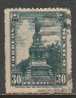 MEXICO 641, 30¢ CUAUHTEMOC MONUMENT USED. F-VF. (1048)