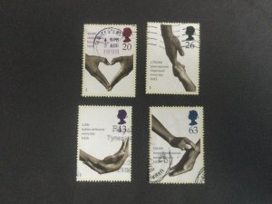 GB 1998. National Health service. Set of 4 used stamps .