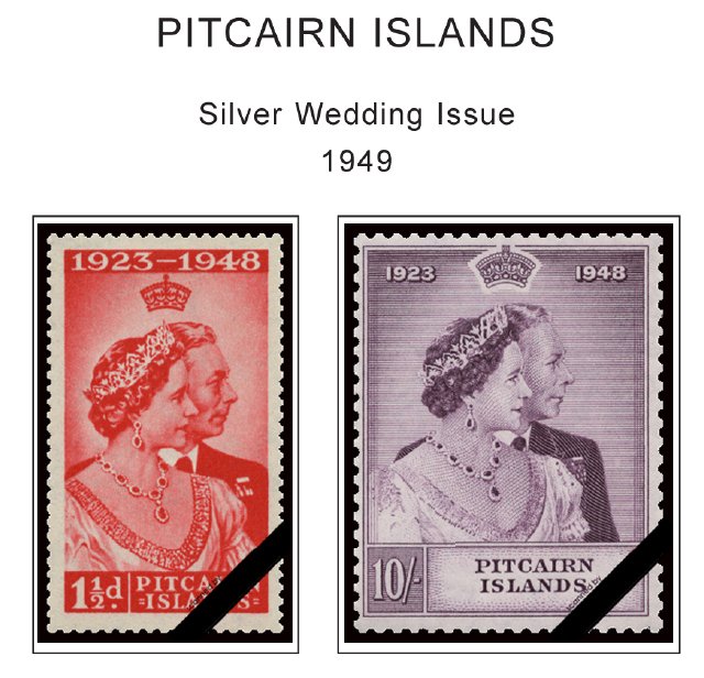 COLOR PRINTED PITCAIRN ISLANDS 1940-2010 STAMP ALBUM PAGES (118 illustr. pages)