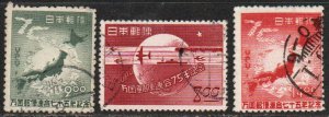 Japan Sc #474-476 Used