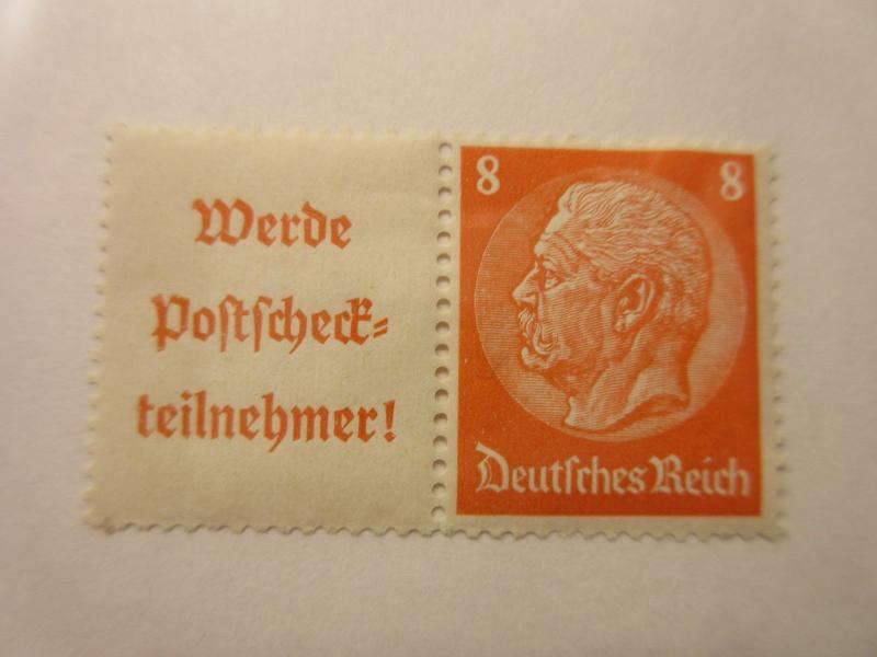 GERMANY Zusammendrucke  Michel  W87  MINT NEVER HINGED  LotG3 Cat 12 Euros