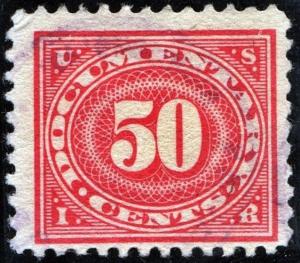 R238 50¢ Documentary Stamp (1917) Used