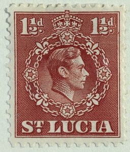 AlexStamps ST. LUCIA #113 XF Mint 