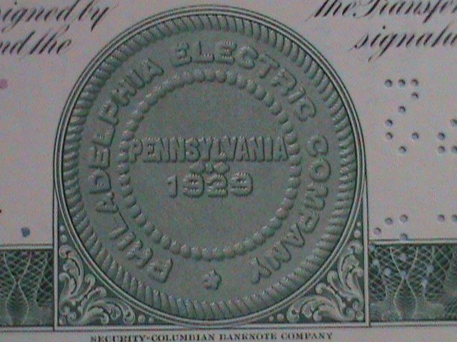 ​ITEM FOR SALE-1929 VERY OLD USED CERTIFICATE MOST COLLECTORS DEMAND