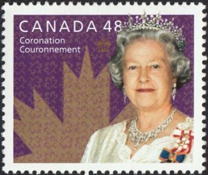 50th CORONATION OF QUEEN ELIZABETH II = CANADA 2003 #1987 stamp MNH