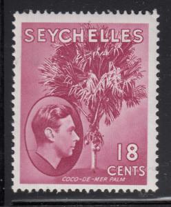 Seychelles 1938-41 MNH Scott #134/SG #139c 18c Coco-de-mer palm - George VI