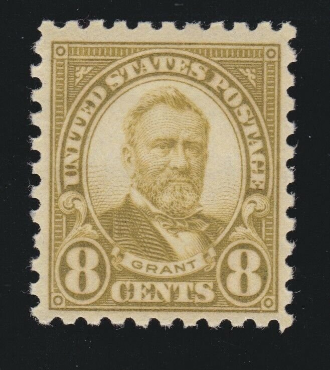 US 589 8c Grant Mint VF OG NH SCV $60