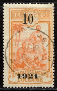 French Polynesia # 58, Used.