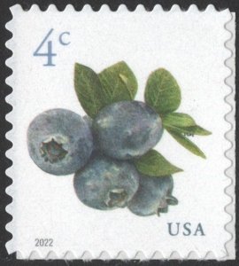 SC#5652 4¢ Blueberries Sheet Single (2022) SA