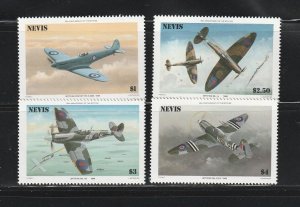 Nevis 460-463 Set MNH Planes