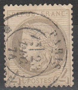 France #52 F-VF Used  CV $45.00 (A17038)