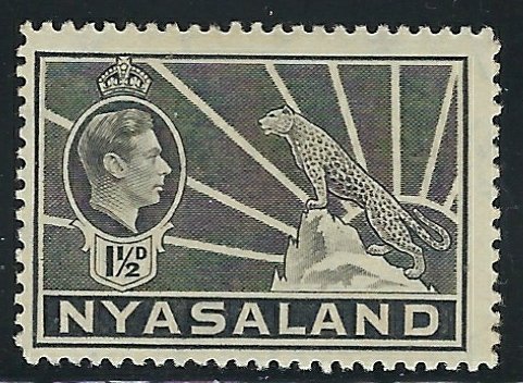 Nyasaland 56A MNH 1942 issue (fe5387)