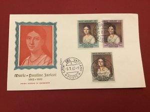 Vatican 1962 Marie Pauline Jaricot   Postal Cover R42346