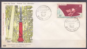 1966 Wallis and Futuna 211 FDC French Satellite D - 1 5,00 €