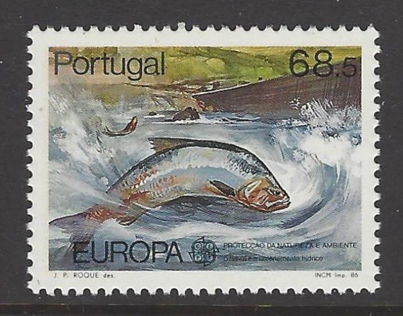 Portugal 1986 Europa Fish Shad VF MNH (1672)