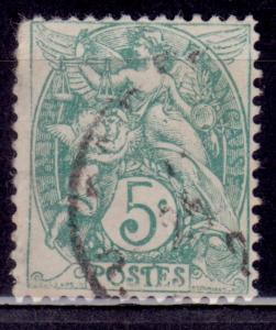 France 1900, Liberty, Equality, Fraternity, 5c, sc#113, used