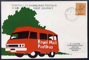 Postcard of Royal Mail Postbus (privately produced) used ...
