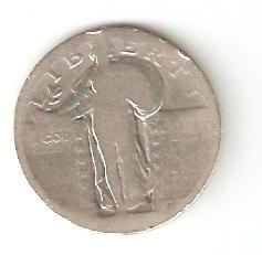 Standing Liberty Quarter - unknown year