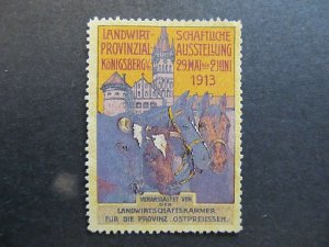 A4P4F29 Reklamemarke Landwirt-Schaftliche mint no gum