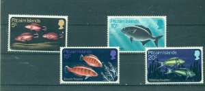 Pitcairn Is. - Sc#114-7. 1970 Fish. MNH $8.00.