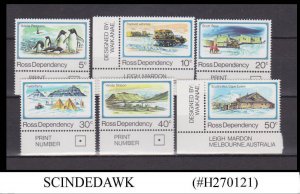 ROSS DEPENDENCY - 1982 DEFINITIVE SERIES - 6V MNH