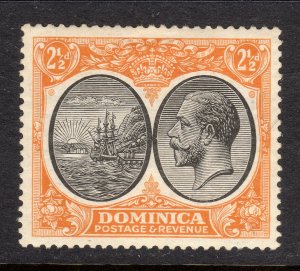 Dominica #71 Unused Hinged Original Gum F959