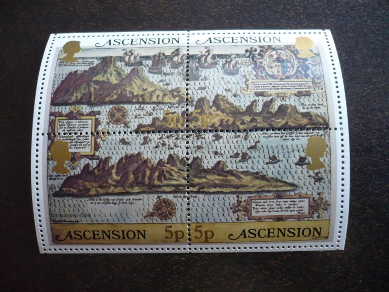 Stamps - Ascension - Scott# 289 - Mint Never Hinged Part Set of 4 Stamps