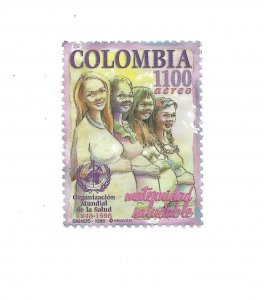 COLOMBIA 1998 SAFE MOTHERHOOD WORLD HEALTH ORGANIZATION WHO UN OMS MINT NH