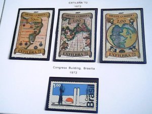 1972  Brazil  MNH  full page auction