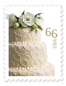 US 4735 Wedding Cake 66c single MNH 2013