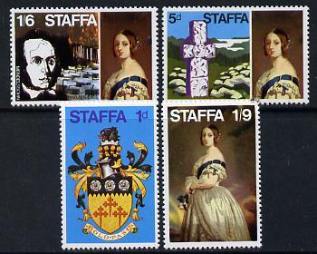 Staffa 1969 Definitive set of 4 (probably one of the scar...