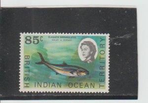 British Indian Ocean Territory  Scott#  27  MNH  (1970 Rainbow Runner)