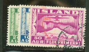 Iceland #C15-16/C18 Used Single