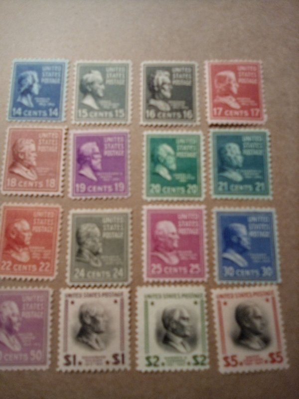 United States #803-834