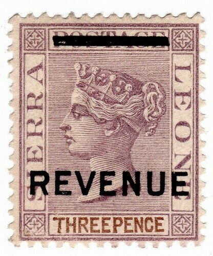 (I.B) Sierra Leone Revenue : Stamp Duty 3d