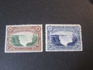 Southern Rhodesia 1935 Sc 37,37A MH