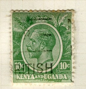 BRITISH KUT; KENYA 1922 early GV issue fine used 1c. value Shade