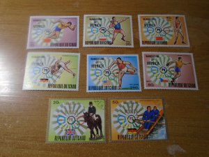 Chad  #  281-87 / 18-49  MNH / used